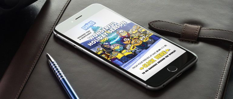 DMS Minions - Art. Web Design.