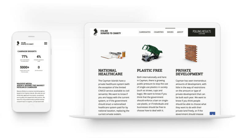Chicken Elections - Branding. Market Research. Design. Web Development.