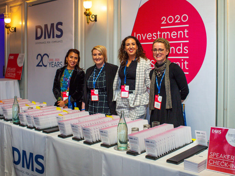 DMS 2020 Investment Funds Summit - Event Design. Creative.