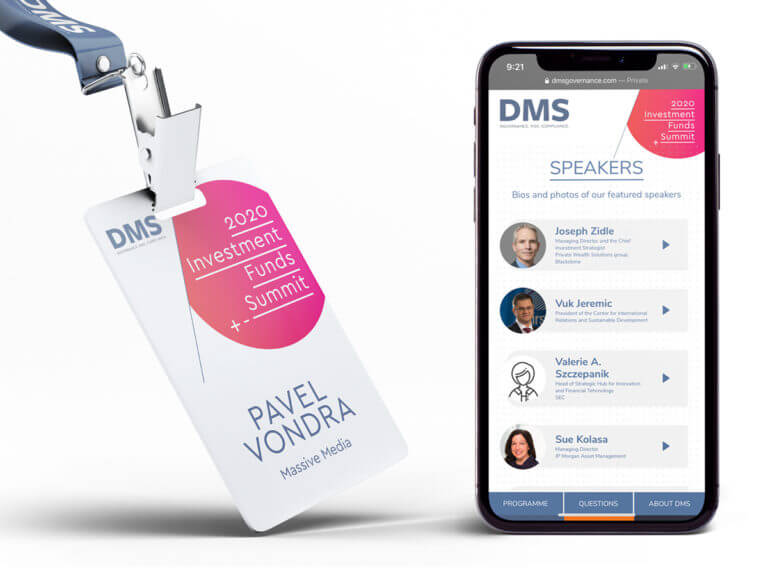 DMS 2020 Investment Funds Summit - Event Design. Creative.