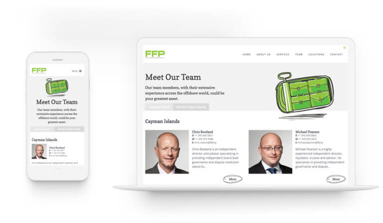 FFP - Web Design. Illustrations.