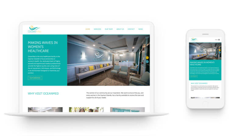 OceanMed - Branding. Web Design.