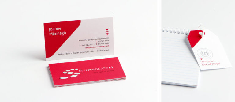 SteppingStones - Rebrand. Marketing Services.