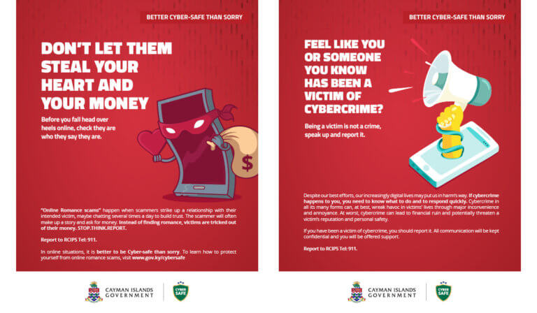 Cyber Awareness campaign - Design. Illustrations.
