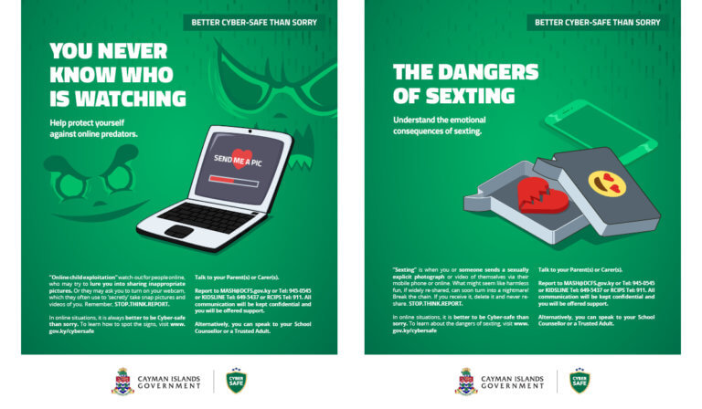 Cyber Awareness campaign - Design. Illustrations.