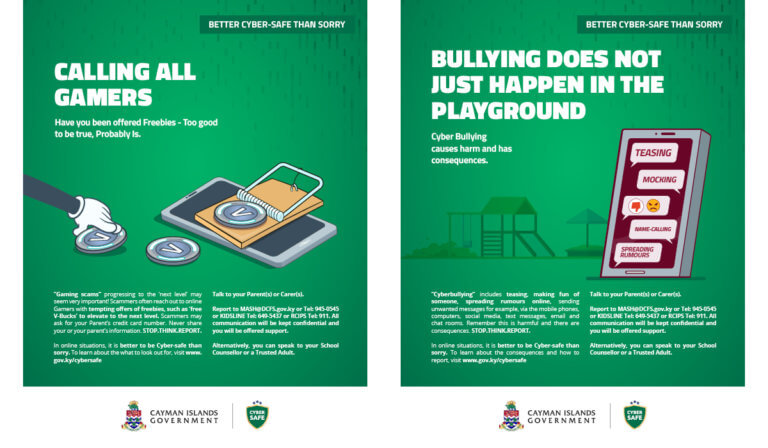 Cyber Awareness campaign - Design. Illustrations.