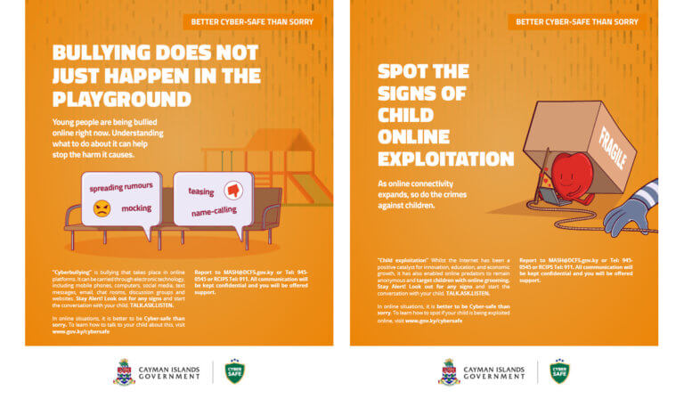 Cyber Awareness campaign - Design. Illustrations.