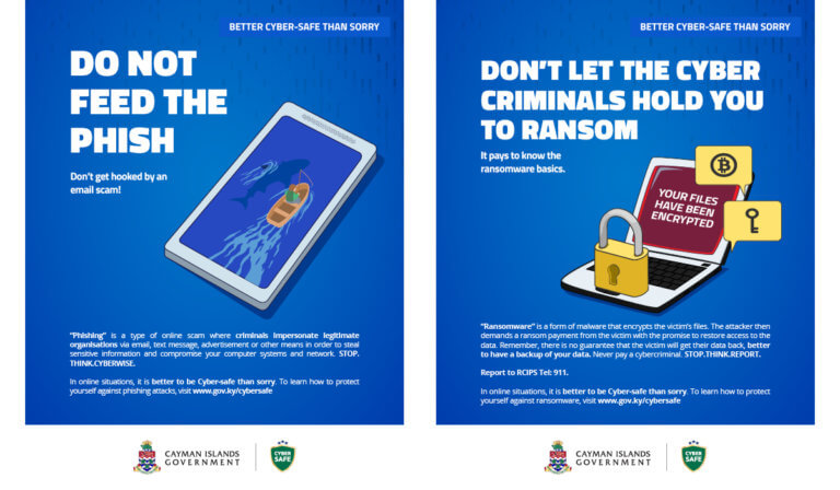 Cyber Awareness campaign - Design. Illustrations.