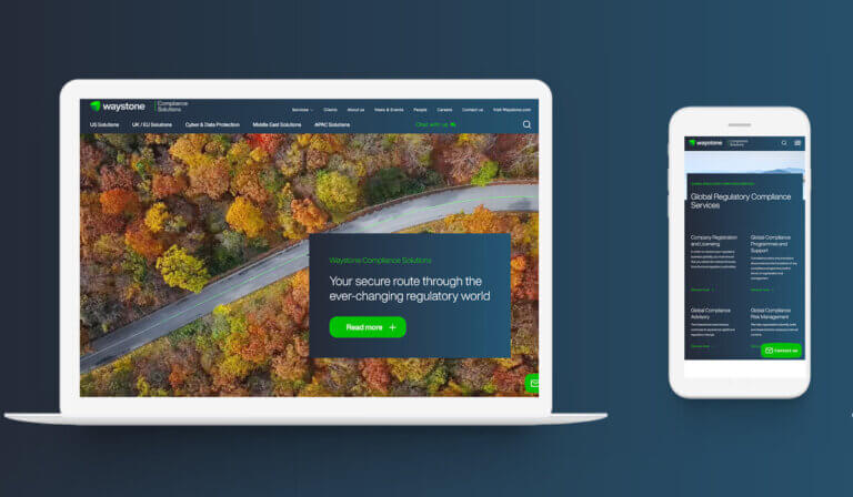Waystone Compliance Solutions - Branding. Web Design. Marketing Services.