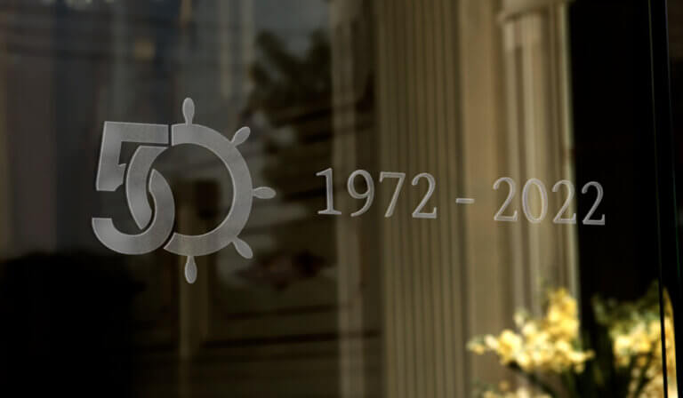 Kirk Freeport 50th Anniversary - Branding. Design. Strategy.