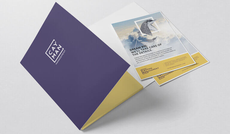 Cayman Management - Branding. Web Design. Marketing Services. Brand Launch Event.